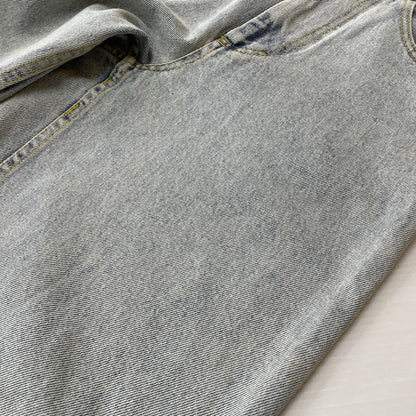 【中古品】【メンズ】 POLAR SKATE CO. ポーラー スケート カンパニー BIG BOY DENIM PANTS ビッグボーイ デニムパンツ ボトムス ジーンズ 153-260623-yo-13-tei サイズ：XXS カラー：ライトブルー 万代Net店