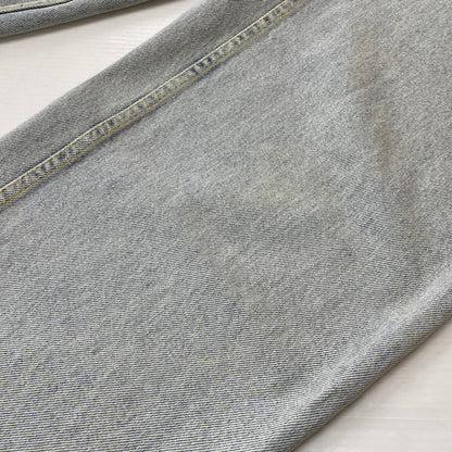 【中古品】【メンズ】 POLAR SKATE CO. ポーラー スケート カンパニー BIG BOY DENIM PANTS ビッグボーイ デニムパンツ ボトムス ジーンズ 153-260623-yo-13-tei サイズ：XXS カラー：ライトブルー 万代Net店