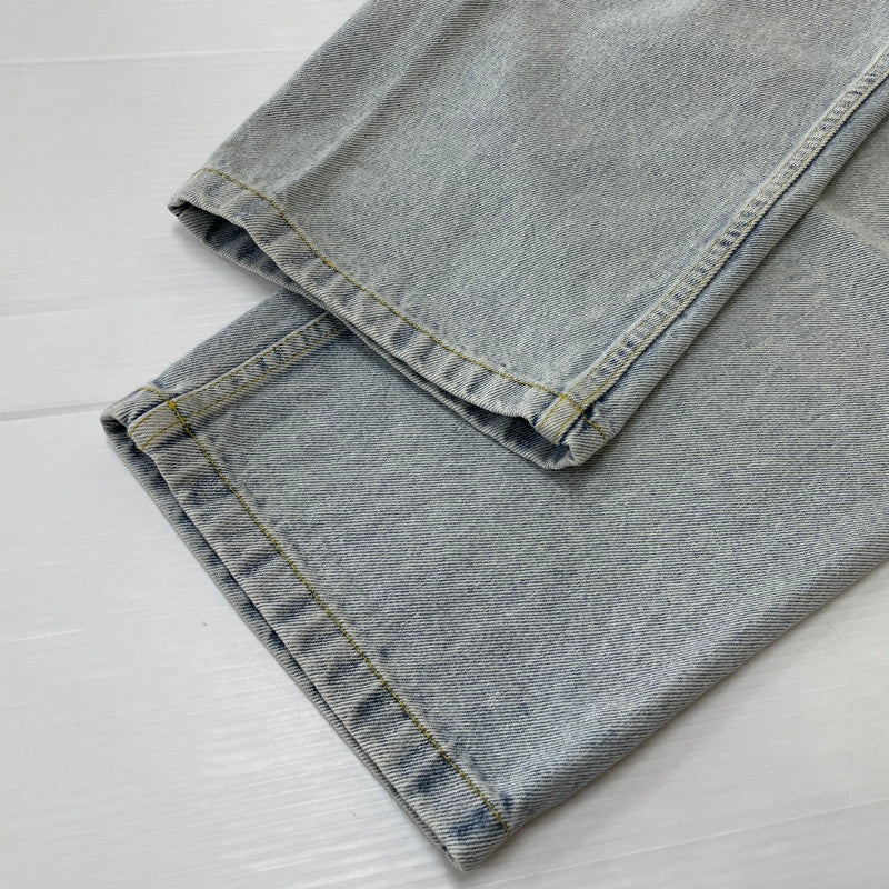 【中古品】【メンズ】 POLAR SKATE CO. ポーラー スケート カンパニー BIG BOY DENIM PANTS ビッグボーイ デニムパンツ ボトムス ジーンズ 153-260623-yo-13-tei サイズ：XXS カラー：ライトブルー 万代Net店