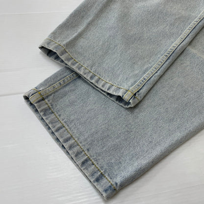 【中古品】【メンズ】 POLAR SKATE CO. ポーラー スケート カンパニー BIG BOY DENIM PANTS ビッグボーイ デニムパンツ ボトムス ジーンズ 153-260623-yo-13-tei サイズ：XXS カラー：ライトブルー 万代Net店