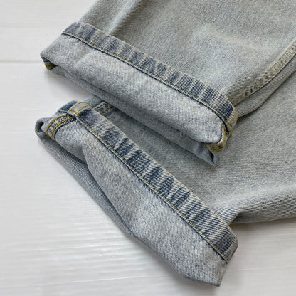 【中古品】【メンズ】 POLAR SKATE CO. ポーラー スケート カンパニー BIG BOY DENIM PANTS ビッグボーイ デニムパンツ ボトムス ジーンズ 153-260623-yo-13-tei サイズ：XXS カラー：ライトブルー 万代Net店