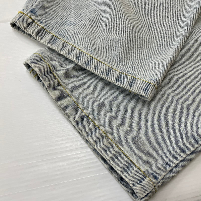 【中古品】【メンズ】 POLAR SKATE CO. ポーラー スケート カンパニー BIG BOY DENIM PANTS ビッグボーイ デニムパンツ ボトムス ジーンズ 153-260623-yo-13-tei サイズ：XXS カラー：ライトブルー 万代Net店