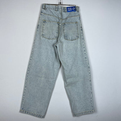 【中古品】【メンズ】 POLAR SKATE CO. ポーラー スケート カンパニー BIG BOY DENIM PANTS ビッグボーイ デニムパンツ ボトムス ジーンズ 153-260623-yo-13-tei サイズ：XXS カラー：ライトブルー 万代Net店