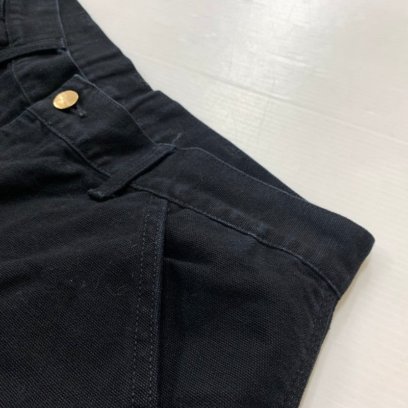 【中古品】【メンズ】 Carhartt WIP カーハート ワークインプログレス DOUBLEKNEE PANT I031501 ダブルニーパンツ ボトムス ワークパンツ 156-260607-ko-14-tei サイズ：32 カラー：ブラック 万代Net店