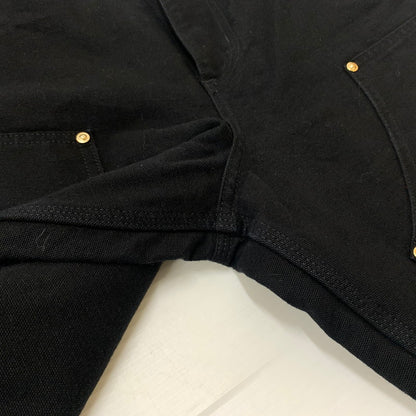 【中古品】【メンズ】 Carhartt WIP カーハート ワークインプログレス DOUBLEKNEE PANT I031501 ダブルニーパンツ ボトムス ワークパンツ 156-260607-ko-14-tei サイズ：32 カラー：ブラック 万代Net店
