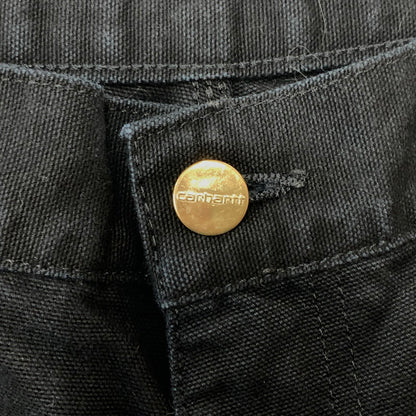 【中古品】【メンズ】 Carhartt WIP カーハート ワークインプログレス DOUBLEKNEE PANT I031501 ダブルニーパンツ ボトムス ワークパンツ 156-260607-ko-14-tei サイズ：32 カラー：ブラック 万代Net店