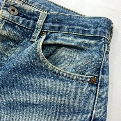 【現状渡し品】【メンズ】 Levi's リーバイス 501 DENIM PANTS デニムパンツ ボトムス ジーンズ ボタン裏刻印J22 140周年復刻 156-260607-ko-10-tei サイズ：不明 カラー：インディゴ 万代Net店
