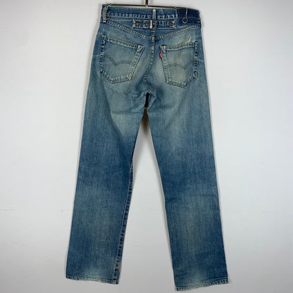 【現状渡し品】【メンズ】 Levi's リーバイス 501 DENIM PANTS デニムパンツ ボトムス ジーンズ ボタン裏刻印J22 140周年復刻 156-260607-ko-10-tei サイズ：不明 カラー：インディゴ 万代Net店