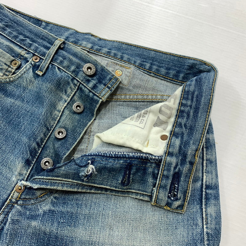 【現状渡し品】【メンズ】 Levi's リーバイス 501 DENIM PANTS デニムパンツ ボトムス ジーンズ ボタン裏刻印J22 140周年復刻 156-260607-ko-10-tei サイズ：不明 カラー：インディゴ 万代Net店