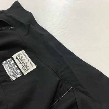 【中古品】【メンズ】 WACKO MARIA ワコマリア OPEN COLLAR SHIRT オープンカラーシャツ 長袖 トップス 舐達麻 殺人音楽 140-260610-ko-03-tei サイズ：M カラー：ブラック 万代Net店