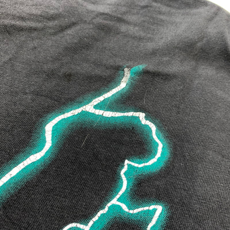 【現状渡し品】【メンズ】 Tennessee River テネシーリバー 90's USA THUNDER DRAGON S/S TEE 90年代 サンダードラゴン ショートスリーブ Tシャツ 半袖 トップス 145-260607-ko-07-tei サイズ：不明 カラー：ブラック 万代Net店