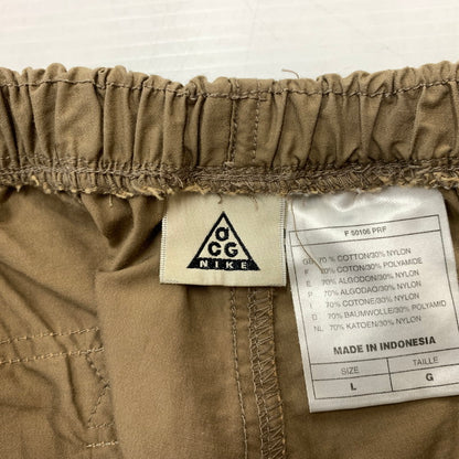 【中古品】【メンズ】 NIKE ACG ナイキ エーシージー NYLON PANTS ナイロン パンツ ボトムス イージーパンツ 159-260607-ko-15-tei サイズ：L カラー：ブラウン 万代Net店