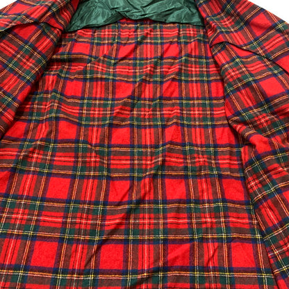 【現状渡し品】【メンズ】 PENDLETON ペンドルトン 50-60's WOOL CHECK JACKET VINTAGE 50-60年代 ウール チェック ジャケット ライトアウター テーラード シャツ ヴィンテージ 145-260610-ko-06-tei サイズ：L カラー：レッド 万代Net店