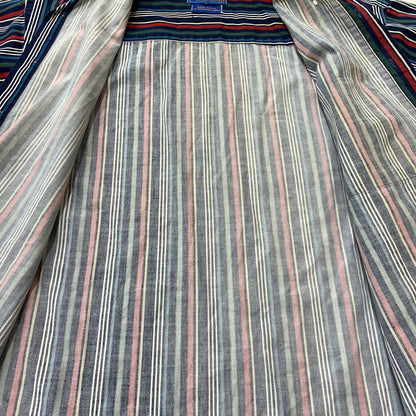 【中古品】【メンズ】 PENDLETON ペンドルトン BUTTON DOWN S/S STRIPE SHIRT VINTAGE ボタンダウン ショートスリーブ ストライプシャツ 半袖 トップス ヴィンテージ 145-260610-ko-02-tei サイズ：M カラー：マルチ 万代Net店