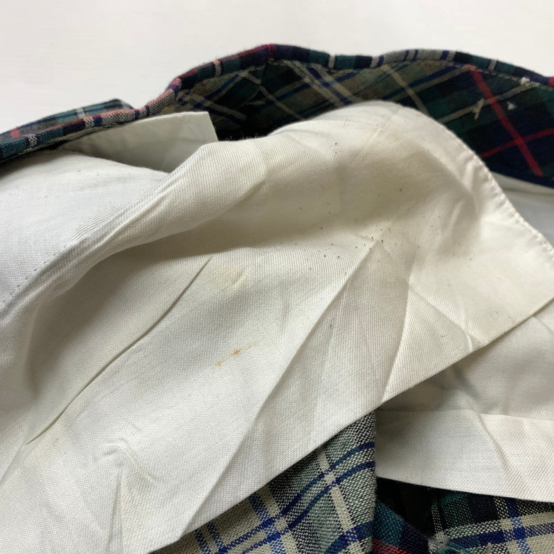 【中古品】【メンズ】 Polo Ralph Lauren ポロラルフローレン CHECK PANTS チェックパンツ ボトムス コットンリネンパンツ 156-260607-ko-13-tei サイズ：36 カラー：グリーン系 万代Net店