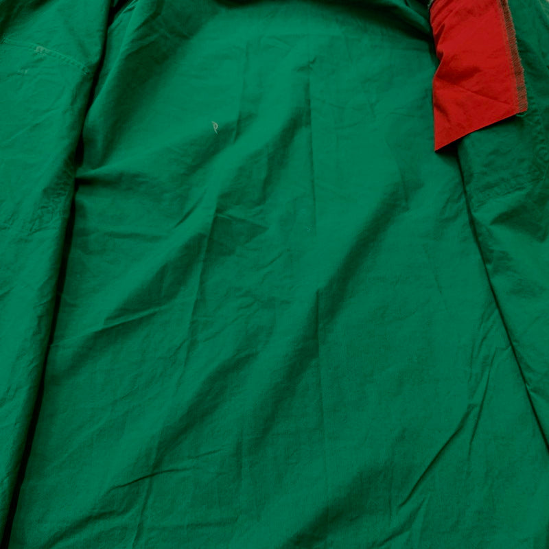 【中古品】【メンズ】 POLO RALPH LAUREN ポロラルフローレン 90's ARM PATCH SOLID SHIRT 90年代 アーム パッチ ソリッド シャツ 長袖 トップス 145-260610-ko-05-tei サイズ：L カラー：グリーン 万代Net店