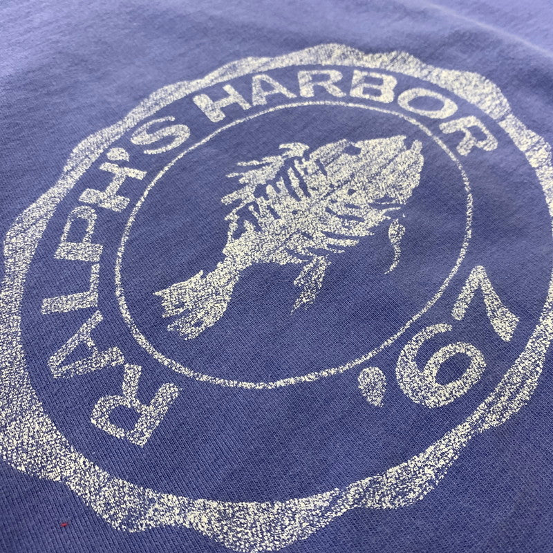 【中古品】【メンズ】 POLO SPORTS ポロ スポーツ 90's S/S SWEAT SHIRT 90年代 ショートスリーブ スウェットシャツ トップス トレーナー 145-260607-ko-09-tei サイズ：L カラー：ブルー 万代Net店