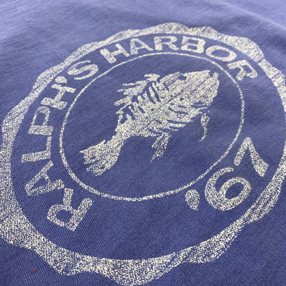 【中古品】【メンズ】 POLO SPORTS ポロ スポーツ 90's S/S SWEAT SHIRT 90年代 ショートスリーブ スウェットシャツ トップス トレーナー 145-260607-ko-09-tei サイズ：L カラー：ブルー 万代Net店