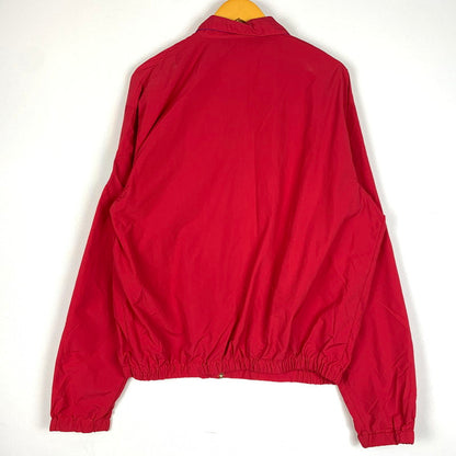 【現状渡し品】【メンズ】 POLO RALPH LAUREN ポロラルフローレン 90's BMW GOLF CUP NYLON SWING TOP 90年代 ゴルフカップ ナイロン スウィング トップ ライトアウター ジャケット 145-260610-ko-11-tei サイズ：不明 カラー：レッド 万代Net店