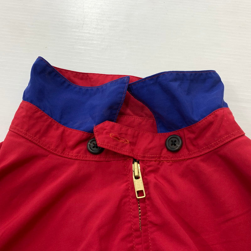 【現状渡し品】【メンズ】 POLO RALPH LAUREN ポロラルフローレン 90's BMW GOLF CUP NYLON SWING TOP 90年代 ゴルフカップ ナイロン スウィング トップ ライトアウター ジャケット 145-260610-ko-11-tei サイズ：不明 カラー：レッド 万代Net店