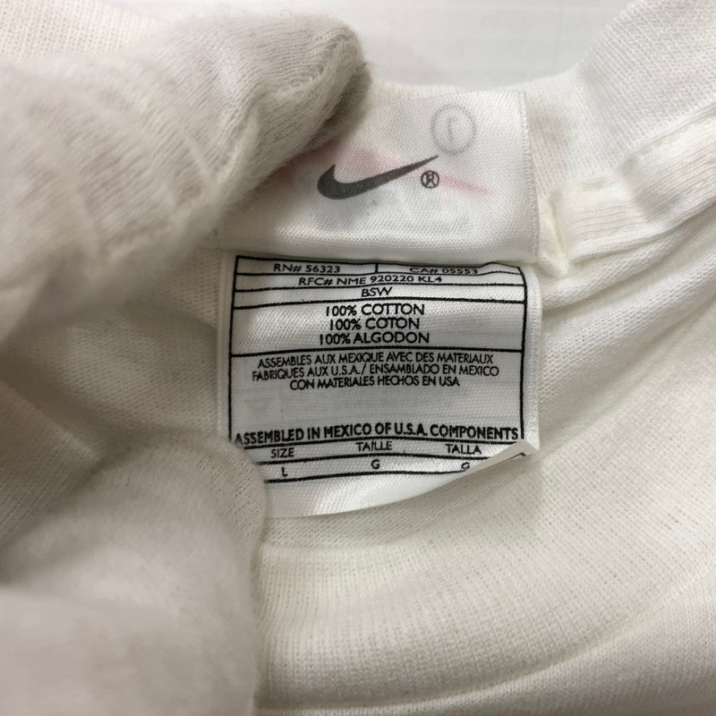 【現状渡し品】【メンズ】 NIKE ナイキ 90's JORDAN MAESTRO S/S TEE 90年代 ジョーダン マエストロ ショートスリーブ Tシャツ 半袖 トップス 148-260607-ko-03-tei サイズ：L カラー：ホワイト 万代Net店