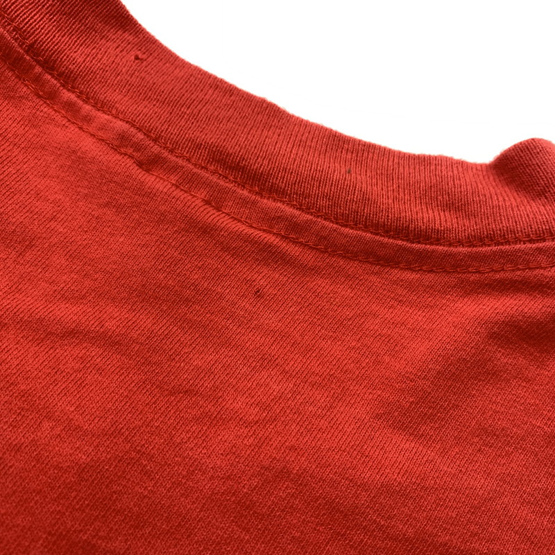 【現状渡し品】【メンズ】 NIKE ナイキ 90's OHIO STATE BUCKEYES S/S TEE 90年代 オハイオ ステイツ バックアイズ ショートスリーブ Tシャツ 半袖 トップス 148-260607-ko-08-tei サイズ：XL カラー：レッド 万代Net店
