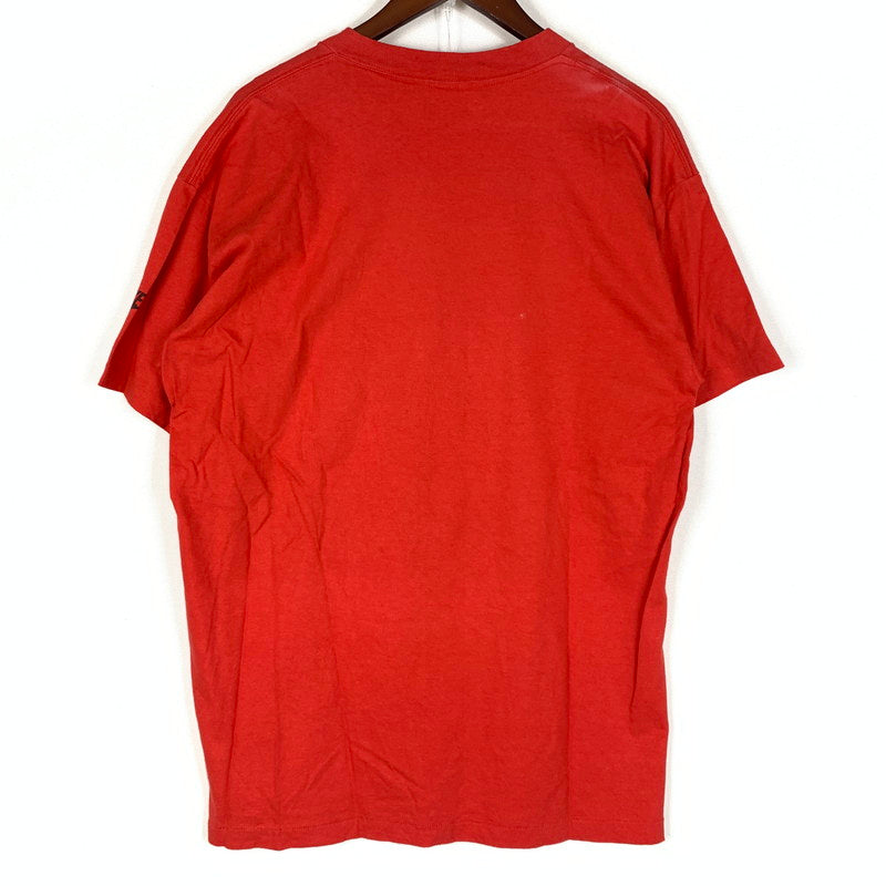 【現状渡し品】【メンズ】 NIKE ナイキ 90's OHIO STATE BUCKEYES S/S TEE 90年代 オハイオ ステイツ バックアイズ ショートスリーブ Tシャツ 半袖 トップス 148-260607-ko-08-tei サイズ：XL カラー：レッド 万代Net店