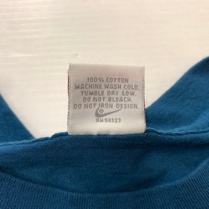 【中古品】【メンズ】 NIKE ナイキ 90's 180 DEGREES OF AIR S/S TEE 90年代 エアー ショートスリーブ Tシャツ 半袖 トップス 148-260610-ko-01-tei サイズ：L カラー：ネイビー 万代Net店