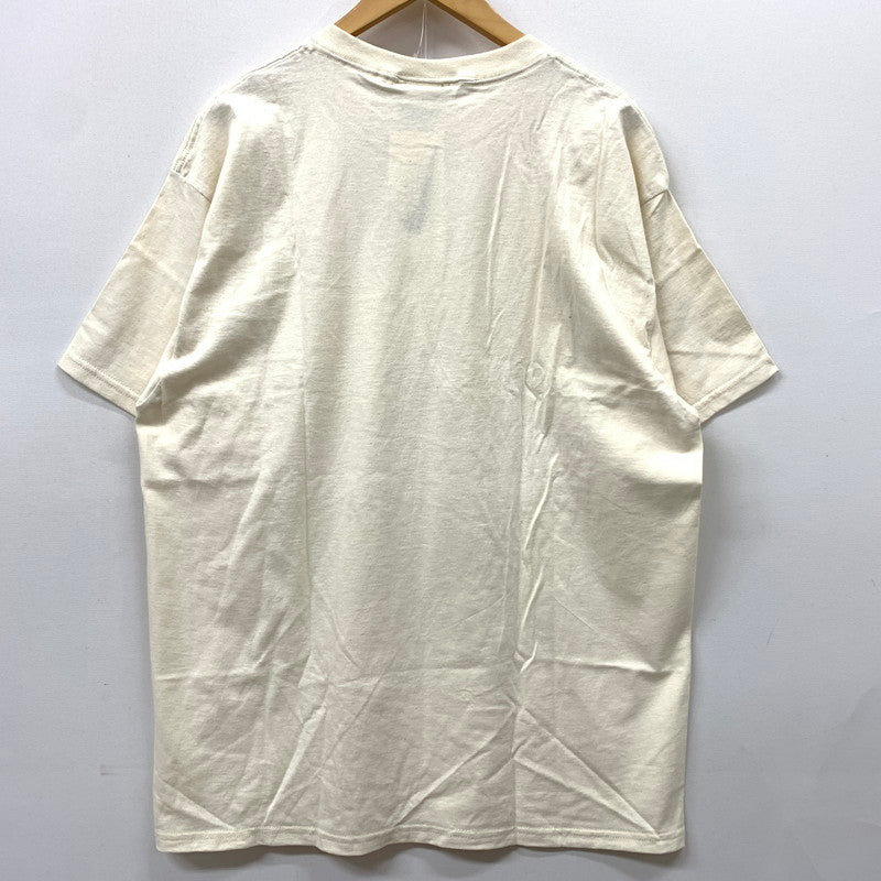 【中古品】【メンズ】 NIKE ナイキ 90's SWOOSH S/S TEE 90年代 スウォッシュ ショートスリーブ Tシャツ 半袖 トップス 148-260607-ko-04-tei サイズ：L カラー：アイボリー 万代Net店