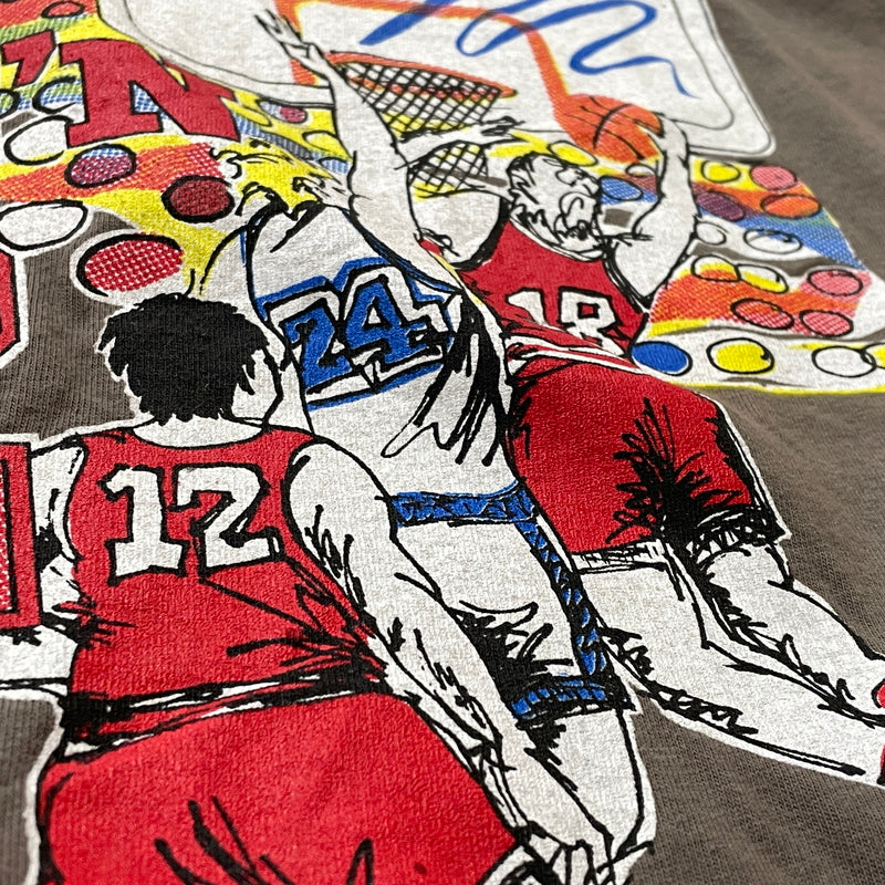 【中古品】【メンズ】 NIKE ナイキ 90's SCORE 2 TEE 90年代 2 スコア Tシャツ 半袖 トップス 148-260830-sa-02-tei サイズ：L カラー：ブラウン 万代Net店