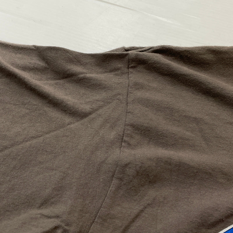【中古品】【メンズ】 NIKE ナイキ 90's SCORE 2 TEE 90年代 2 スコア Tシャツ 半袖 トップス 148-260830-sa-02-tei サイズ：L カラー：ブラウン 万代Net店