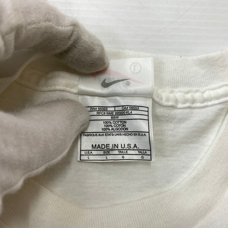 【現状渡し品】【メンズ】 NIKE 90's GRIFFEY IN 96 Ｓ/S TEE 90年代 グリフィー イン 96 ショートスリーブ Tシャツ 半袖 トップス 148-260607-ko-05-tei サイズ：L カラー：ホワイト 万代Net店