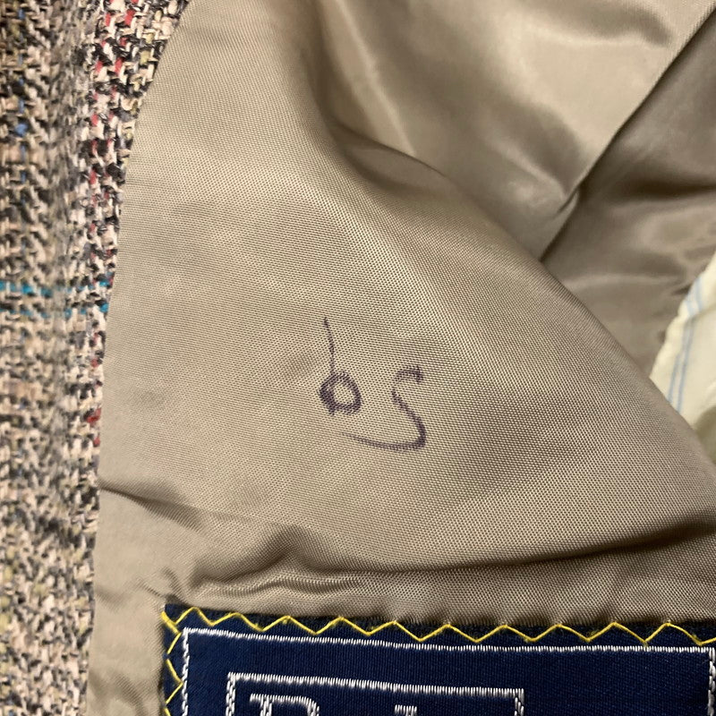 【現状渡し品】【メンズ】 POLO RALPH LAUREN ポロラルフローレン TWEED TAILORED JACKET VINTAGE ツイード テーラードジャケット ライトアウター カジュアルジャケット ヴィンテージ 145-260610-ko-13-tei サイズ：不明 カラー：ブラウン 万代Net店