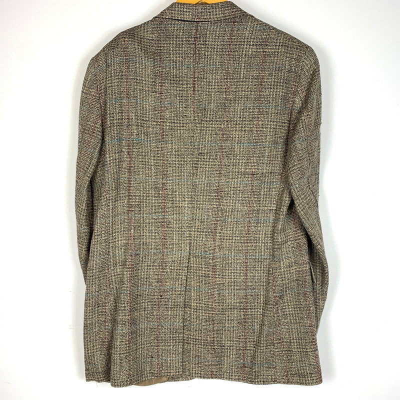 【現状渡し品】【メンズ】 POLO RALPH LAUREN ポロラルフローレン TWEED TAILORED JACKET VINTAGE ツイード テーラードジャケット ライトアウター カジュアルジャケット ヴィンテージ 145-260610-ko-13-tei サイズ：不明 カラー：ブラウン 万代Net店