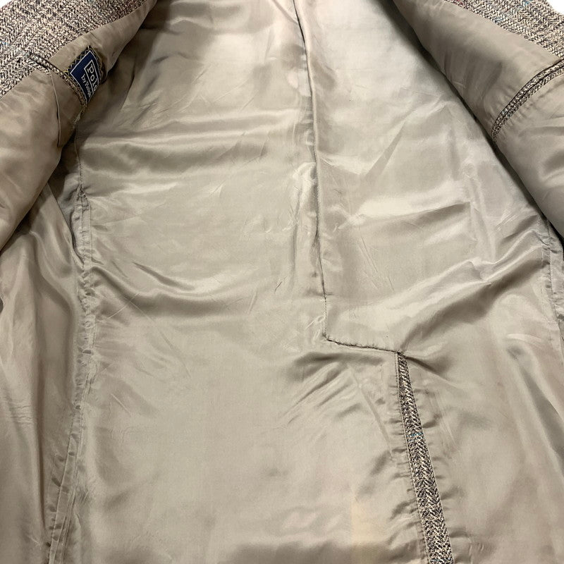 【現状渡し品】【メンズ】 POLO RALPH LAUREN ポロラルフローレン TWEED TAILORED JACKET VINTAGE ツイード テーラードジャケット ライトアウター カジュアルジャケット ヴィンテージ 145-260610-ko-13-tei サイズ：不明 カラー：ブラウン 万代Net店