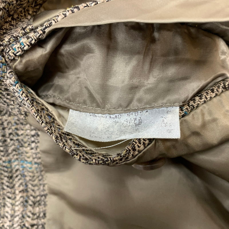 【現状渡し品】【メンズ】 POLO RALPH LAUREN ポロラルフローレン TWEED TAILORED JACKET VINTAGE ツイード テーラードジャケット ライトアウター カジュアルジャケット ヴィンテージ 145-260610-ko-13-tei サイズ：不明 カラー：ブラウン 万代Net店