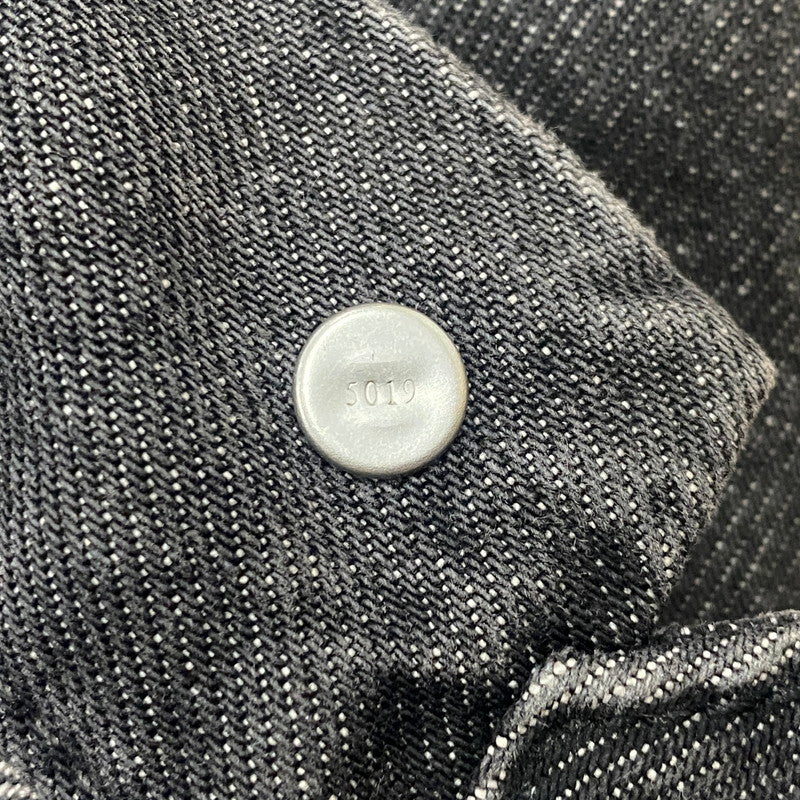 【中古品】【メンズ】 Levi’s リーバイス 1ST TRUCKER JACKET BLACK STONEWASH A3174-0000 ファーストトラッカージャケット ブラックストーンウォッシュ デニムジャケット アウター Gジャン 145-260613-ss-03-tei サイズ：L カラー：ブラック 万代Net店