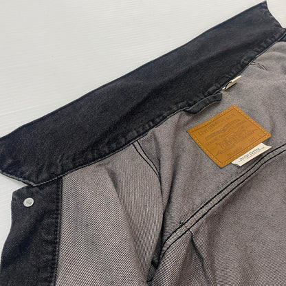 【中古品】【メンズ】 Levi’s リーバイス 1ST TRUCKER JACKET BLACK STONEWASH A3174-0000 ファーストトラッカージャケット ブラックストーンウォッシュ デニムジャケット アウター Gジャン 145-260613-ss-03-tei サイズ：L カラー：ブラック 万代Net店