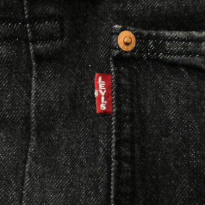 【中古品】【メンズ】 Levi’s リーバイス 1ST TRUCKER JACKET BLACK STONEWASH A3174-0000 ファーストトラッカージャケット ブラックストーンウォッシュ デニムジャケット アウター Gジャン 145-260613-ss-03-tei サイズ：L カラー：ブラック 万代Net店