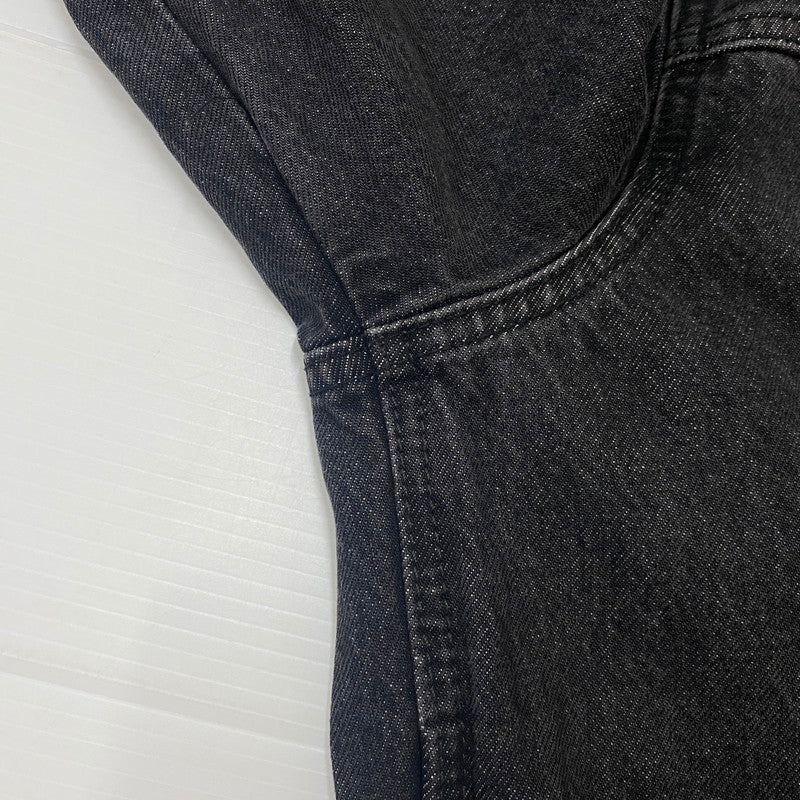【中古品】【メンズ】 Levi’s リーバイス 1ST TRUCKER JACKET BLACK STONEWASH A3174-0000 ファーストトラッカージャケット ブラックストーンウォッシュ デニムジャケット アウター Gジャン 145-260613-ss-03-tei サイズ：L カラー：ブラック 万代Net店