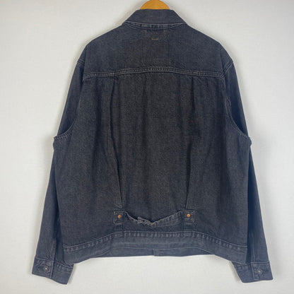 【中古品】【メンズ】 Levi’s リーバイス 1ST TRUCKER JACKET BLACK STONEWASH A3174-0000 ファーストトラッカージャケット ブラックストーンウォッシュ デニムジャケット アウター Gジャン 145-260613-ss-03-tei サイズ：L カラー：ブラック 万代Net店
