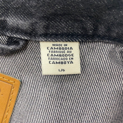 【中古品】【メンズ】 Levi’s リーバイス 1ST TRUCKER JACKET BLACK STONEWASH A3174-0000 ファーストトラッカージャケット ブラックストーンウォッシュ デニムジャケット アウター Gジャン 145-260613-ss-03-tei サイズ：L カラー：ブラック 万代Net店