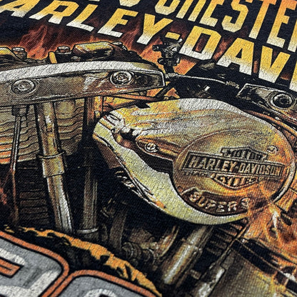 【中古品】【メンズ】 HARLEY DAVIDSON ハーレー ダビッドソン 2013 POCKET TEE 2013年 ポケット Tシャツ 半袖 トップス 145-260731-sa-08-tei サイズ：XL カラー：ブラック 万代Net店