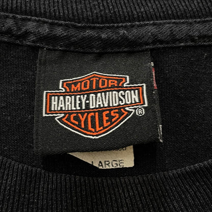 【中古品】【メンズ】 HARLEY DAVIDSON ハーレー ダビッドソン 2013 POCKET TEE 2013年 ポケット Tシャツ 半袖 トップス 145-260731-sa-08-tei サイズ：XL カラー：ブラック 万代Net店