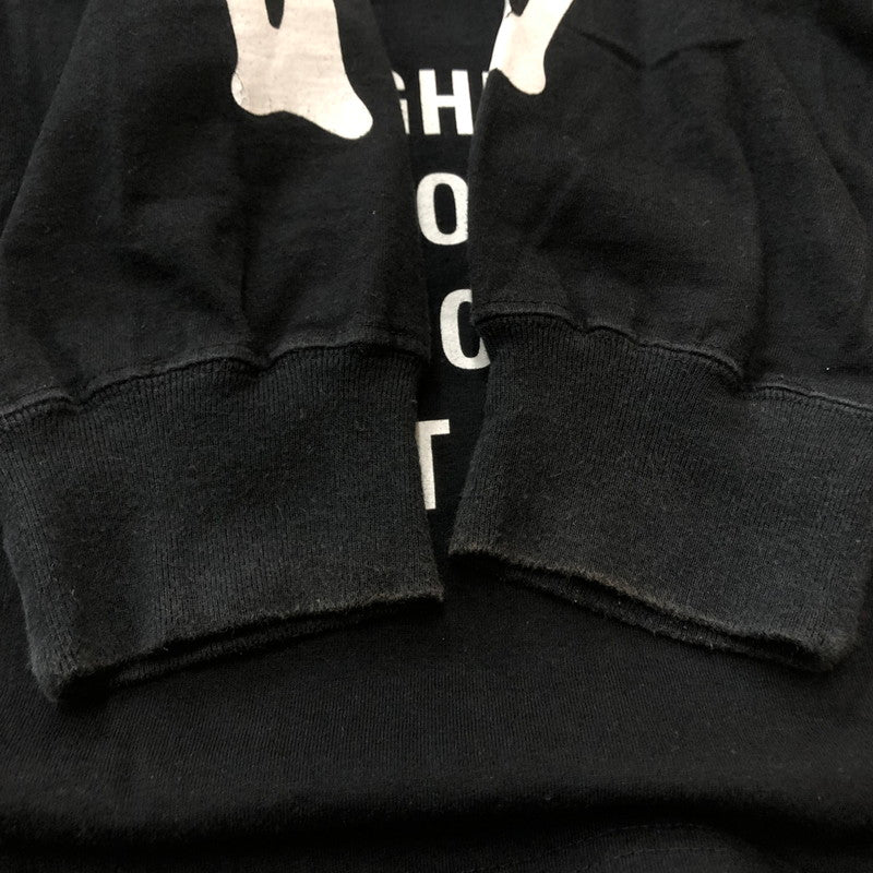 【中古品】【メンズ】 NEIGHBORHOOD ネイバーフッド × HARLEY DAVIDSON ハーレー ダビッドソン 別注コラボ 22AW NEIGHBORHOOD H-D . CREWNECK 222PC05N-CS01 クルーネック トップス 長袖 142-260609-sa-13-tei サイズ：XL カラー：ブラック 万代Net店