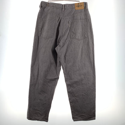 【中古品】【メンズ】 COOTIE クーティー RAZA 1 TUCK DENIM PANTS CTE-21S104 ワンタック デニムパンツ ボトムス ルーズフィット 153-260720-ko-11-tei サイズ：L カラー：グレー 万代Net店