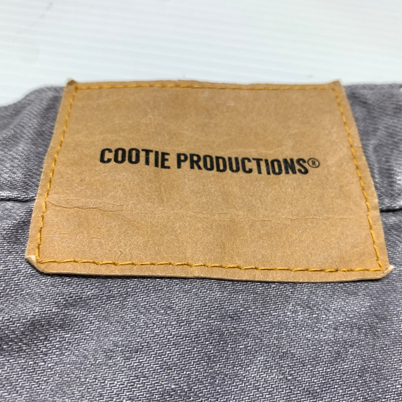 【中古品】【メンズ】 COOTIE クーティー RAZA 1 TUCK DENIM PANTS CTE-21S104 ワンタック デニムパンツ ボトムス ルーズフィット 153-260720-ko-11-tei サイズ：L カラー：グレー 万代Net店