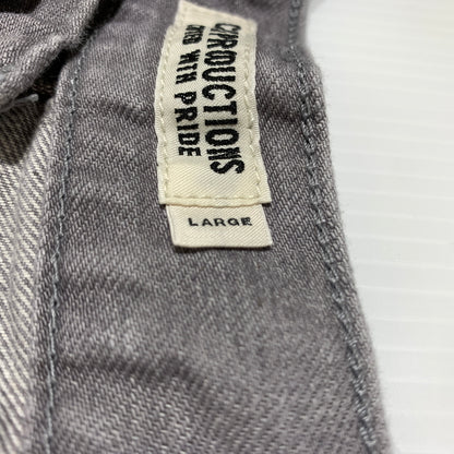 【中古品】【メンズ】 COOTIE クーティー RAZA 1 TUCK DENIM PANTS CTE-21S104 ワンタック デニムパンツ ボトムス ルーズフィット 153-260720-ko-11-tei サイズ：L カラー：グレー 万代Net店