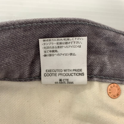 【中古品】【メンズ】 COOTIE クーティー RAZA 1 TUCK DENIM PANTS CTE-21S104 ワンタック デニムパンツ ボトムス ルーズフィット 153-260720-ko-11-tei サイズ：L カラー：グレー 万代Net店