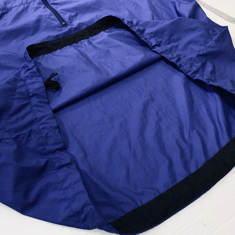 【現状渡し品】【メンズ】 patagonia パタゴニア VELOCITY PULLOVER JACKET 24090 ベロシティ プルオーバー ジャケット ライトアウター ハーフジップ 144-260610-ko-09-tei サイズ：L カラー：ブルー 万代Net店